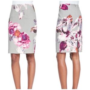 Trina Turk Clara floral pencil skirt size 4